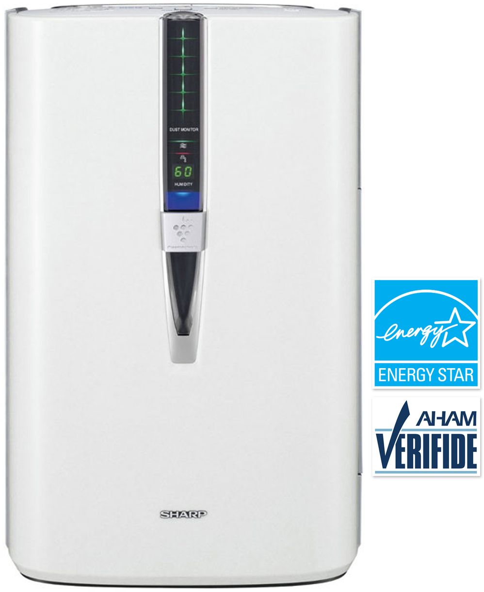 Sharp® White Air Purifier-KC860U