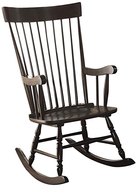 ACME Furniture Arlo Black Rocking Chair Stylehouse Furnishings