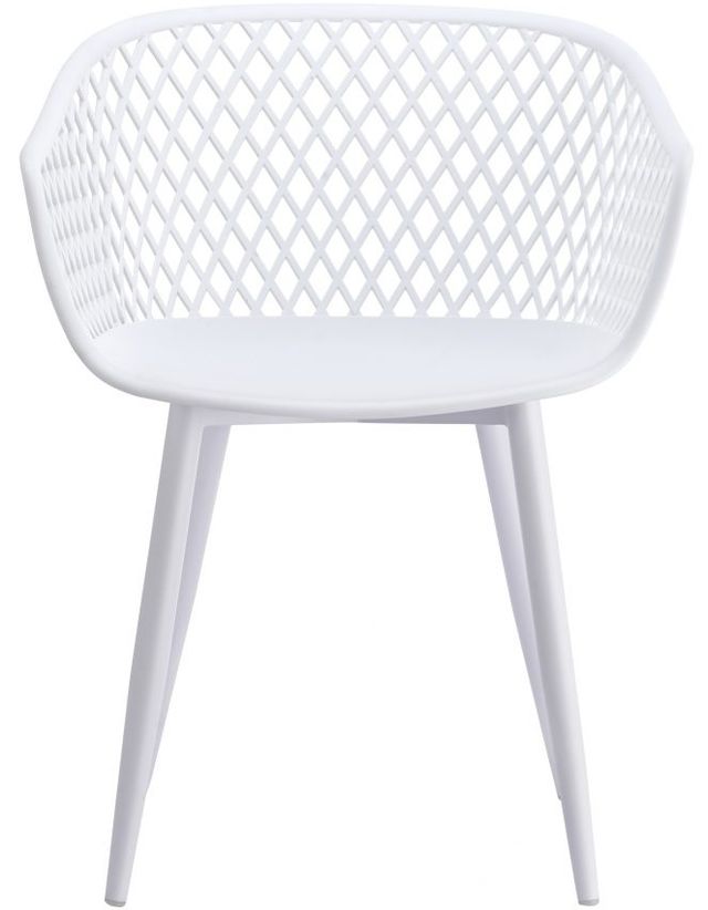 Moe's Home Collection Piazza White-M2 Outdoor Chair 0