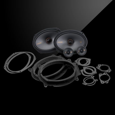 KICKER® KS-Series Black KSS269 6x9" 2-Way Component Speaker System 1