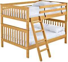 Crate Designs™ Furniture Classic Full XL/Full XL Tall Mission Bunk Bed