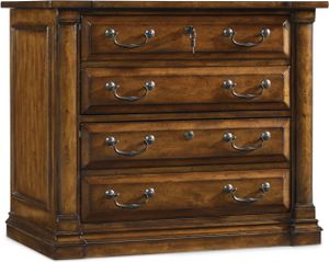 Hooker® Furniture Tynecastle Warm Chestnut-Colored Alder Filing Cabinet