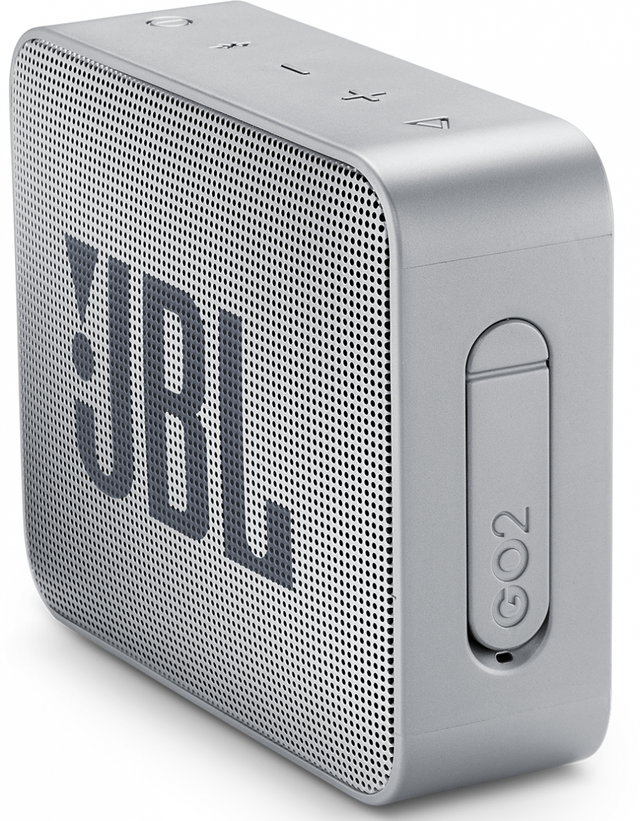 JBL® GO 2 Ash Gray Portable Bluetooth Speaker-1
