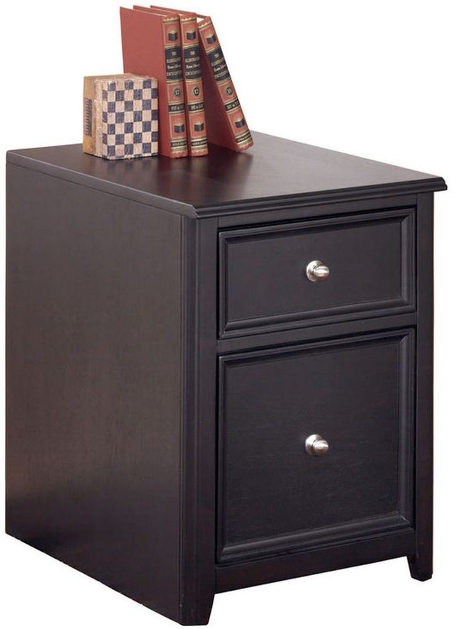 Signature Design by Ashley® Carlyle Dark Brown File Cabinet 1