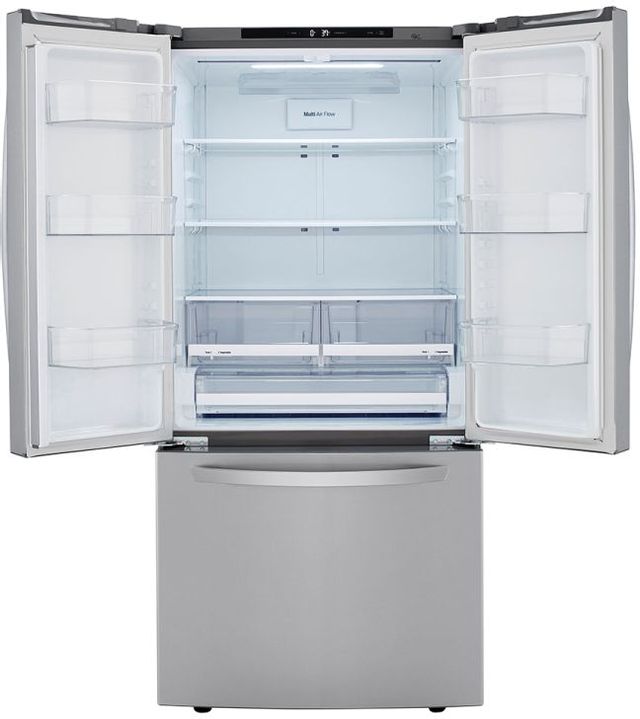 LG 33 in. 25.2 Cu. Ft. PrintProof™ Stainless Steel French Door Refrigerator-1