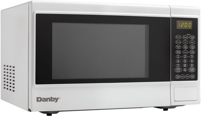 Danby® 1.4 Cu. Ft. Black/White Countertop Microwave-1