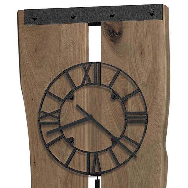 Howard Miller® Zeno Natural Gray Grandfather Clock 1