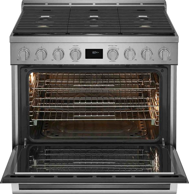 Electrolux 36" Stainless Steel Pro Style Gas Range 3
