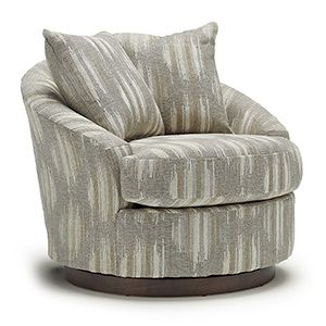 Best® Home Furnishings Alanna Taupe Swivel Chair