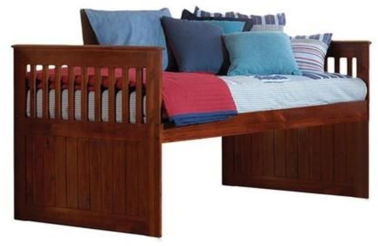 Donco Trading Company Youth Merlot Twin Mission Rake Bed
