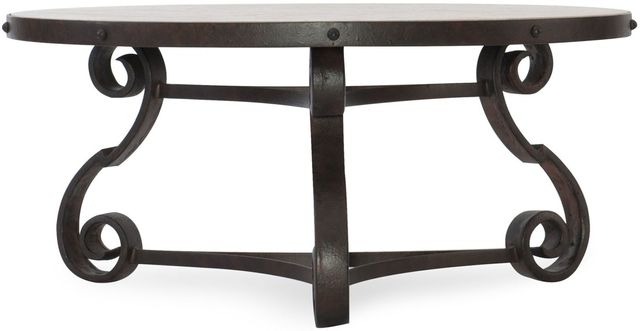 Hooker® Furniture Hill Country Luckenbach Beige/Black Cocktail Table 0
