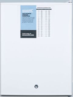 Accucold® 2.4 Cu. Ft. White Compact Refrigerator