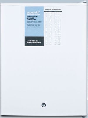 Accucold® 2.4 Cu. Ft. White Compact Refrigerator