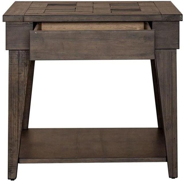 Liberty Furniture Arrowcreek Weathered Stone End Table-3