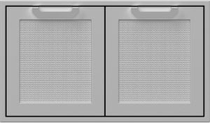 Hestan Professional 36" Stainless Steel Outdoor Double Sealed Pantry Storage Door