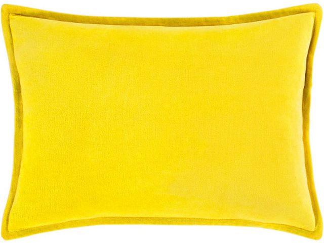 Surya Cotton Velvet Mustard 22"x22" Pillow Shell-1