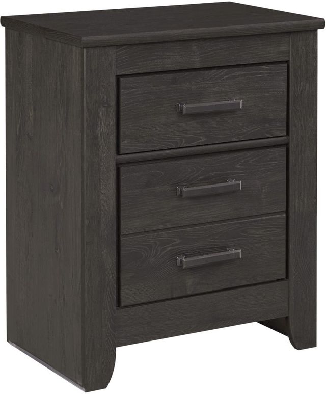 Signature Design by Ashley® Brinxton Charcoal Nightstand-2