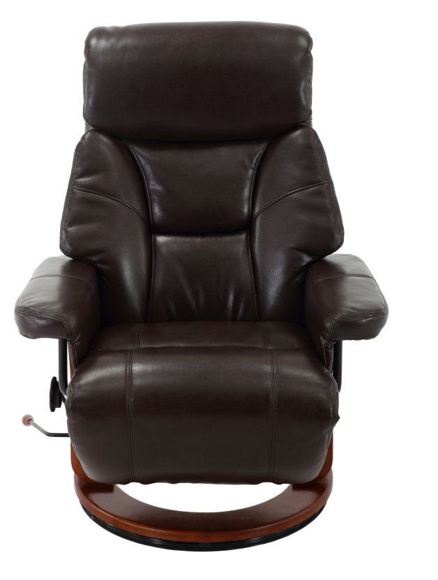 air leather recliner