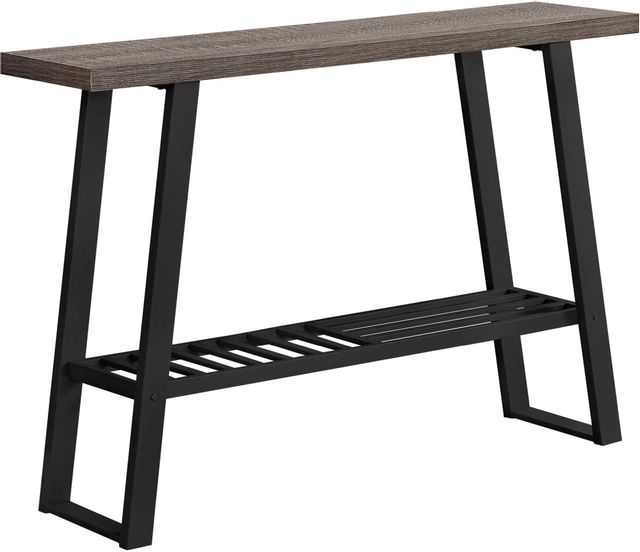 Monarch Specialties Inc. Dark Taupe Hall Console Table 