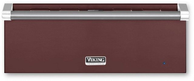 Viking® 5 Series 30" Kalamata Red Professional Electric Warming Drawer