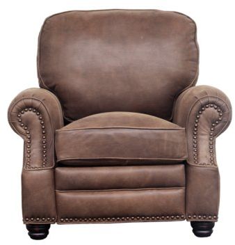 Barcalounger longhorn online leather reclining loveseat