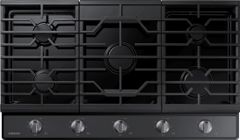 Samsung 36" Fingerprint Resistant Black Stainless Steel Gas Cooktop