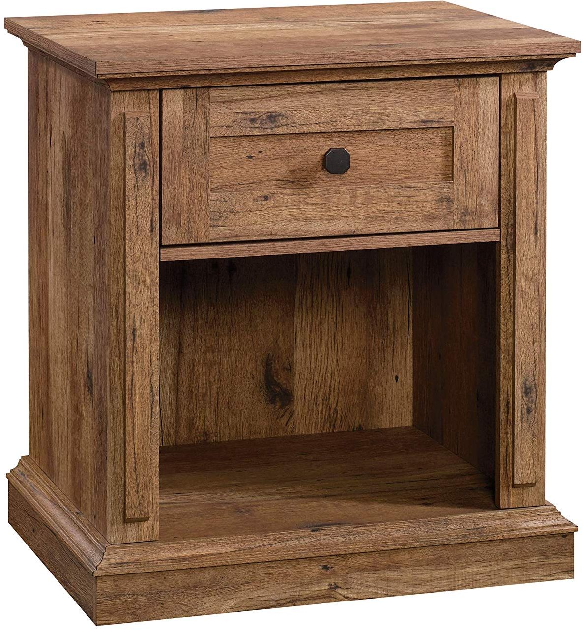 sauder oak nightstand