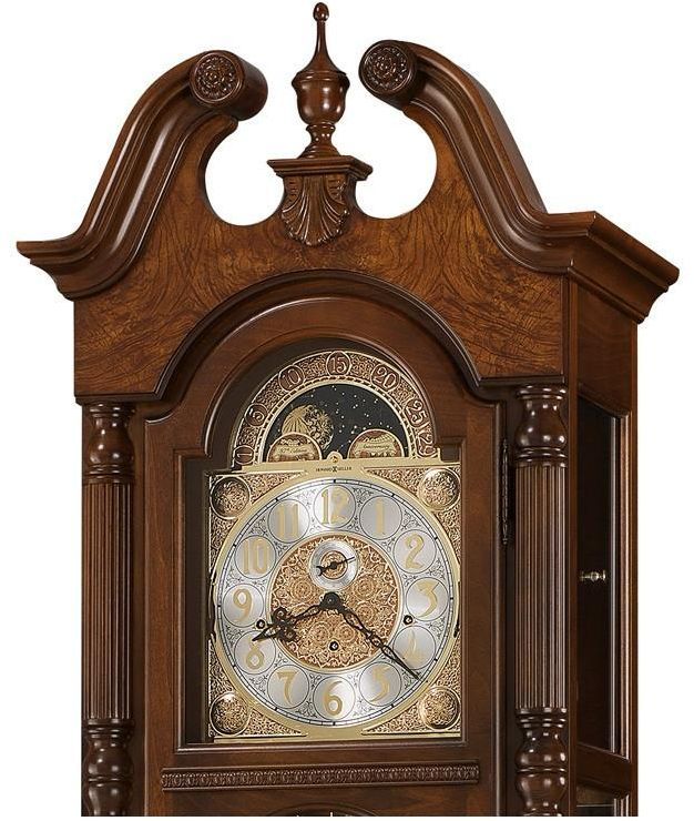 Howard Miller® Baldwin Cherry Bordeaux Grandfather Clock 1