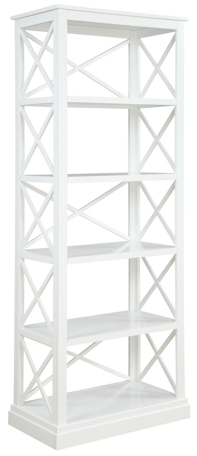 Coaster® Johansson Antique White Bookcase-0