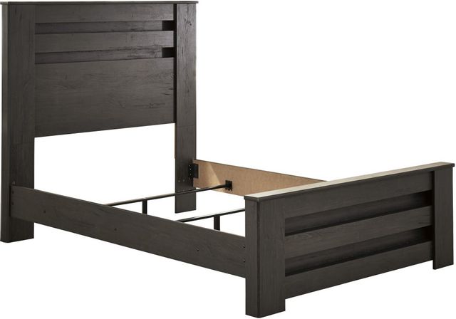 Signature Design by Ashley® Brinxton Charcoal King Panel Footboard 1