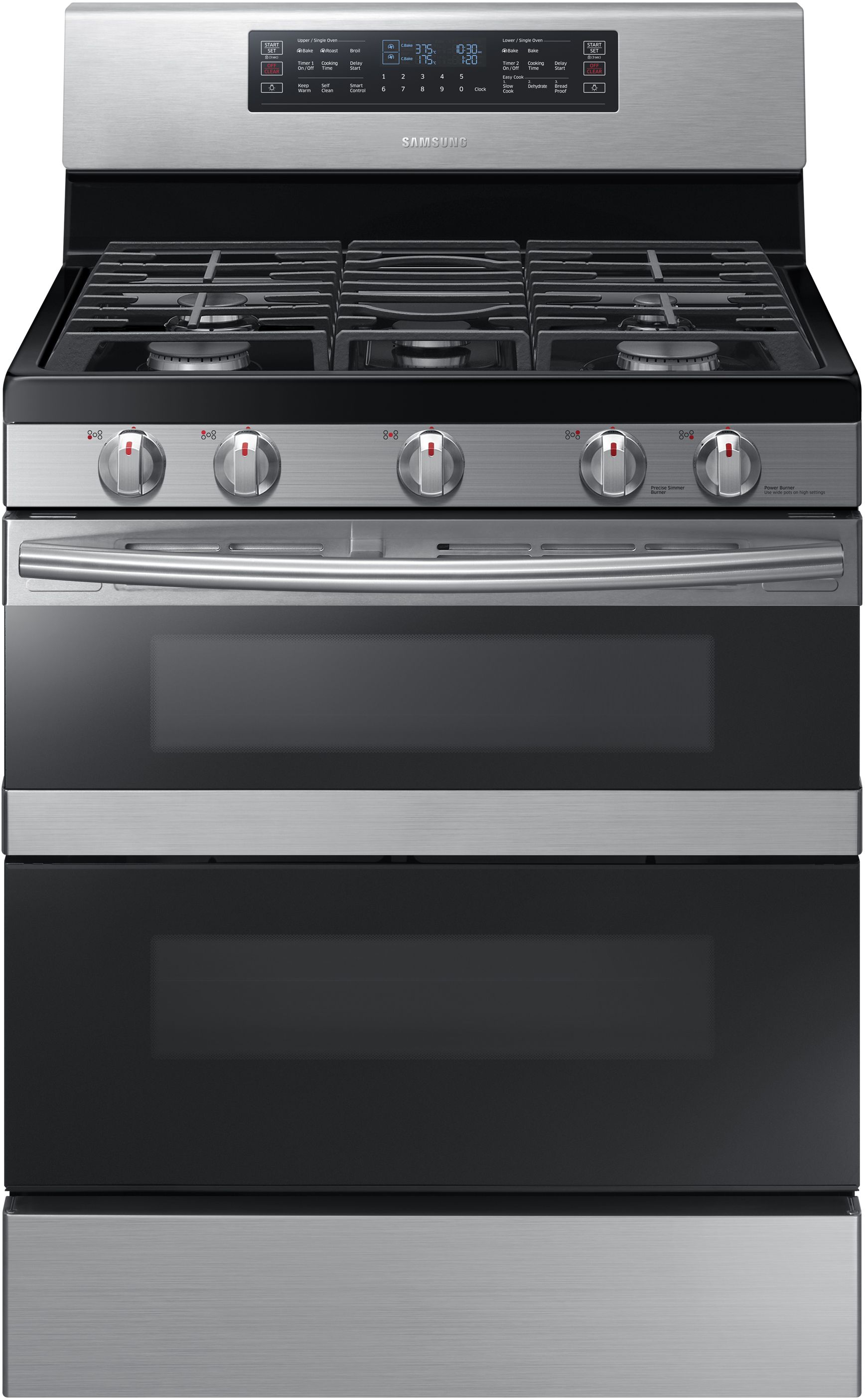 Samsung 30" Stainless Steel Free Standing Gas Range-NX58M6850SS