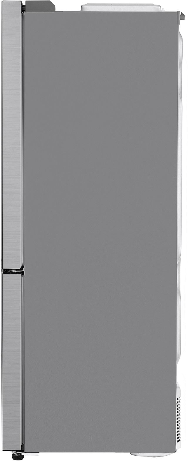 LG 14.7 Cu. Ft. Platinum Silver PCM Counter Depth Bottom Freezer Refrigerator 4