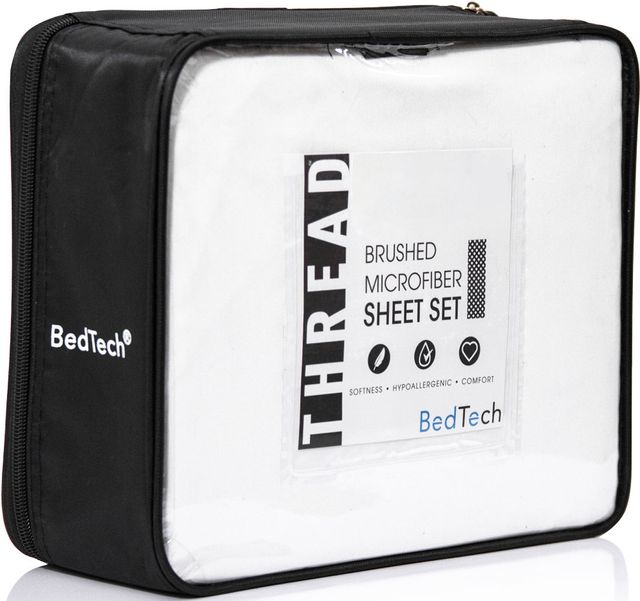 BedTech Thread™ Khaki Queen Brushed Microfiber Sheet Set