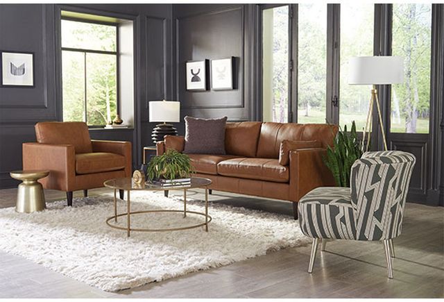 Best Home Furnishings® Trafton Espresso Sofa With 2 Pillows 8