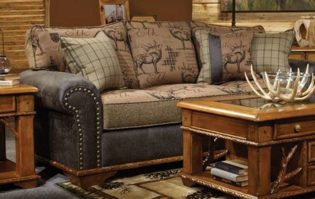 Marshfield Furniture Whitetail Ridge Gray Queen Sleeper | M & H Appliance