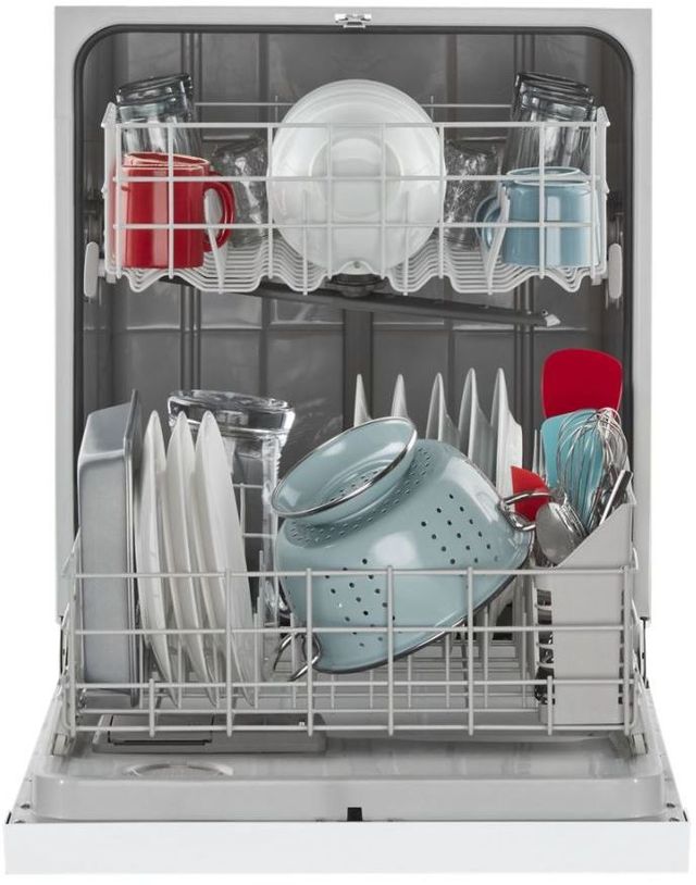 Amana® 24" White Front Control Built In Dishwasher 3