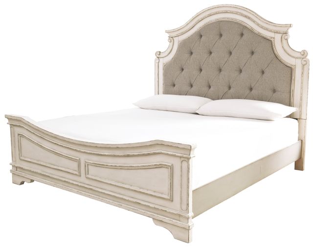 Signature Design by Ashley® Realyn 4 Piece Two-Tone Queen Bedroom Set 2