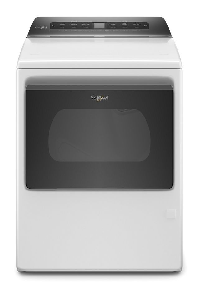 Whirlpool® 7.4 Cu. Ft. White Top Load Gas Dryer 0
