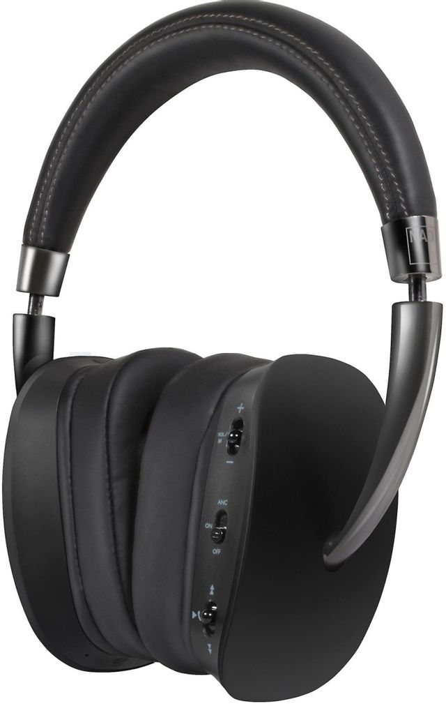 NAD Black Over-Ear Wireless Active Noise Cancelling Headphones 3