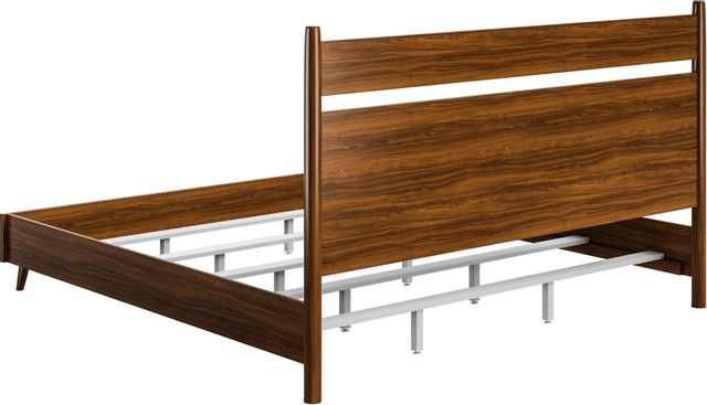 Flexsteel® Ludwig Walnut King Panel Bed 4