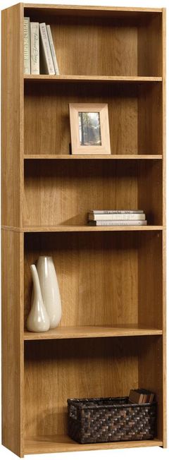 Sauder® Beginnings® Highland Oak 5-Shelf Bookcase