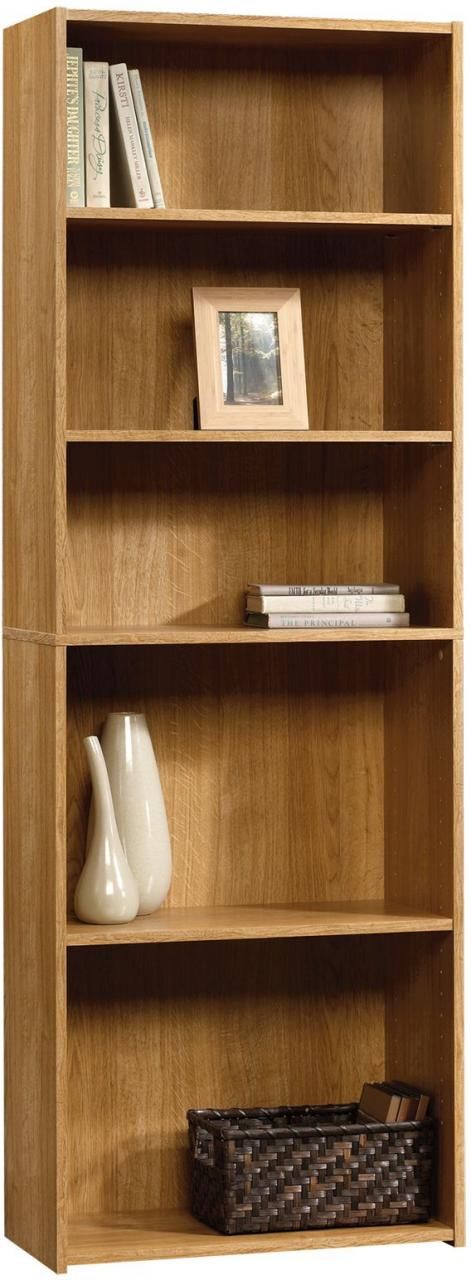 Sauder® Beginnings® Highland Oak 5-Shelf Bookcase-0