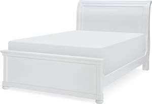 Legacy Kids Teen Canterbury White Full Sleigh Youth Bed