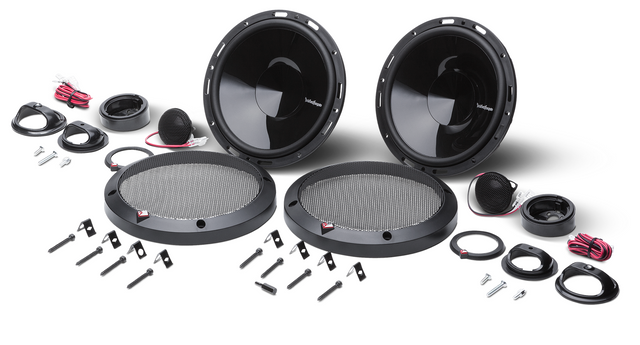 Rockford Fosgate® Punch 6.5" 2-Way Euro Fit Compatible System Internal Xover 12