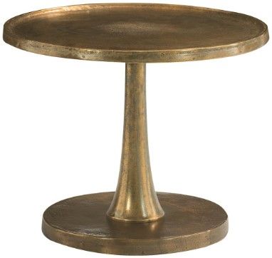 Bernhardt Benson Vintage Brass Side Table