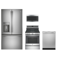 GE® Profile™ 4 Piece Stainless Steel Kitchen Package