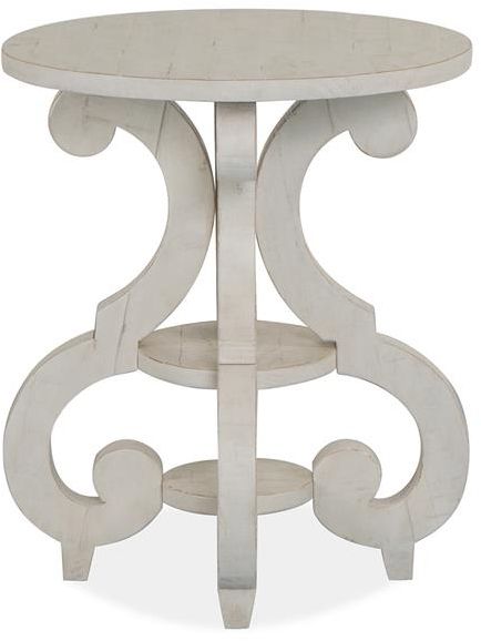Magnussen Home® Bronwyn Alabaster Accent Table