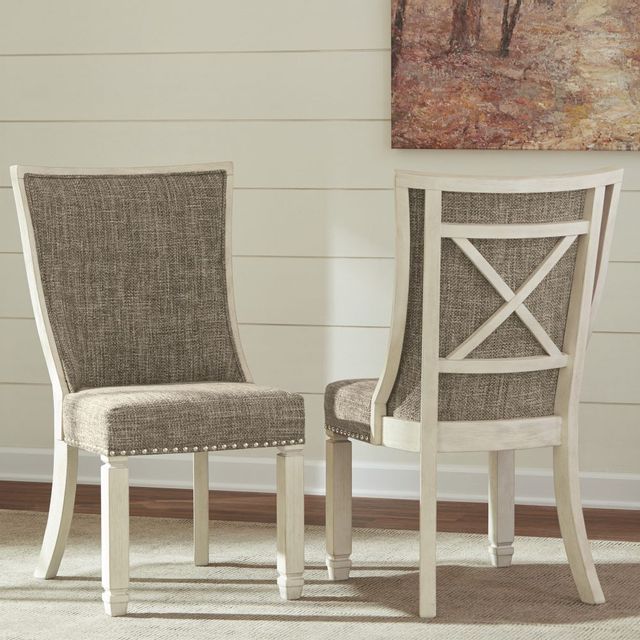 Signature Design by Ashley® Coralayne Silver Dining Upholstered Side Chairs - Set of 2-2
