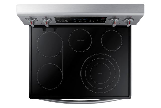 Samsung 30" Free Standing Electric Range-Stainless Steel 9