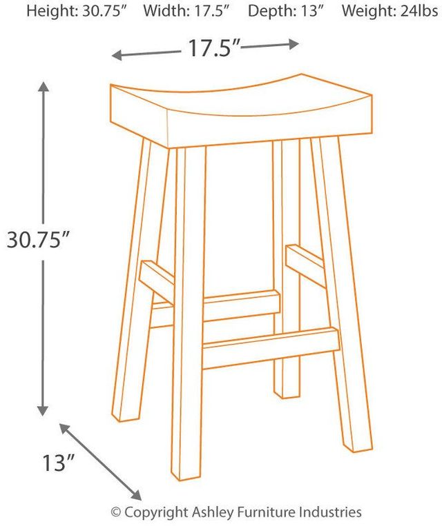 Signature Design by Ashley Tall Stool 3